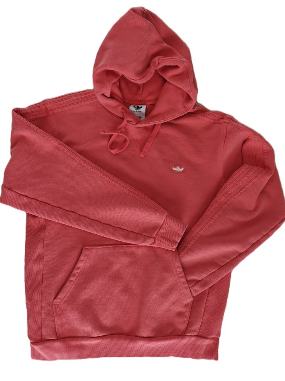 adidas Skateboarding Shmoofoil Heavyweight Hoodie Semi Turbo Coral HA1277 size M